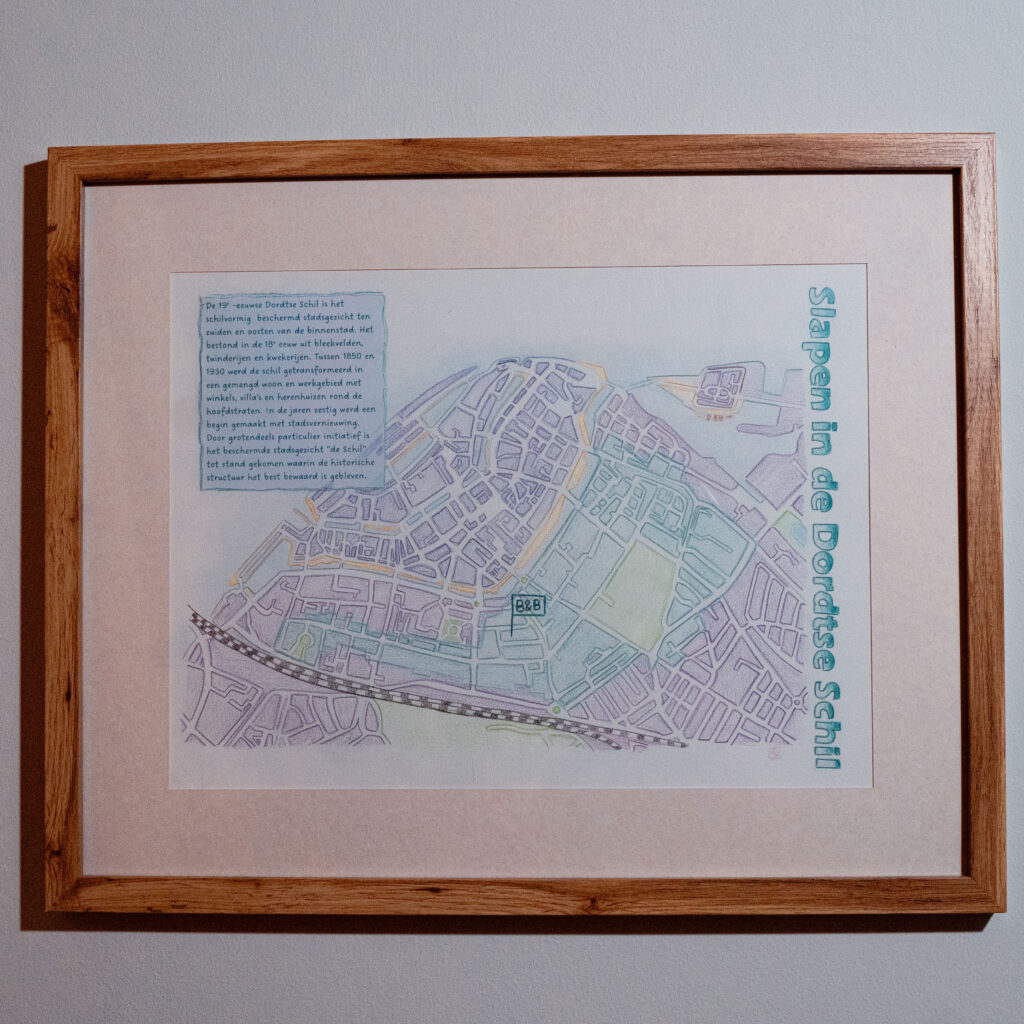 schilderij slapen in de schil